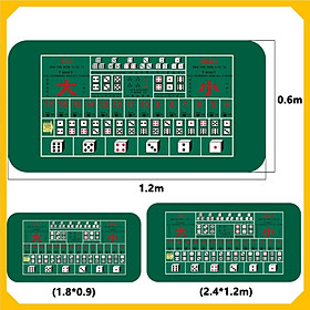 Thảm chơi bài các loại chống trơn trượt dễ vệ sinh (0.6 x 1.2m) - tặng túi đựng chống nước ️