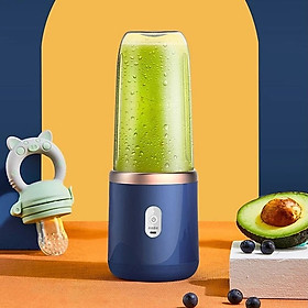 Mua Máy Xay Sinh Tố Mini Cầm Tay Sử Dụng Pin Sạc Cổng USB  Máy Xay Mini 6 Lưỡi Siêu Tiện Lợi - Hàng chính hãng