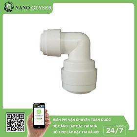 Cút nối nhanh máy lọc nước, van 1 chiều, cút màng ro, cút bơm - hàng chính hãng