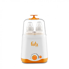 Máy hâm sữa 2 bình cổ rộng Fatz Baby tặng xe trượt đà cho bé VBC-123-6 (ngẫu nhiên)