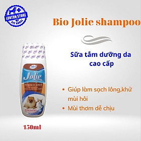 Bio Jolie  Shampoo - Dưỡng lông, khử mùi hôi chó mèo, 150ml