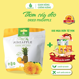 Thơm Sấy Dẻo Nonglamfood 75g | Ăn vặt tốt cho sức khỏe | Healthy Snack | Ăn vặt văn phòng | Ăn vặt nổi tiếng Sài Gòn | Trái cây sấy dẻo dinh dưỡng ăn liền | Ăn vặt giảm cân & giữ dáng | Ăn vặt đẹp da | Ăn vặt xế chiều