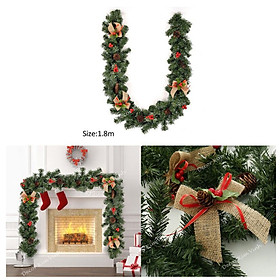 Mua Dây Lá Thông Kết Nơ và Phụ Kiện Vintage B5 Trang Trí Giáng Sinh Noel