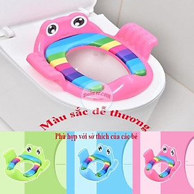 Mua Bệ thu nhỏ bồn cầu hình thú ngộ nghĩnh cho bé(hình ếch)