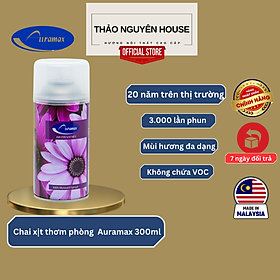 Nước hoa xịt thơm phòng Auramax 300ml hương Apple Blossom