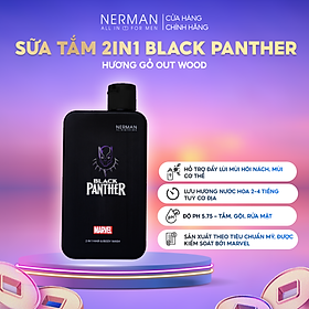 Sữa tắm gội hương nước hoa cao cấp Gentleman 3 in 1 NERMAN 350ml