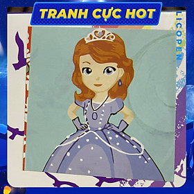 Mua Tranh Tô Màu Trẻ Em - Tranh Sophia - DN12