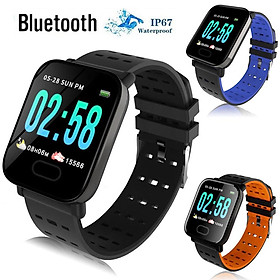 Mua Đồng Hồ Thông Minh Chống Nước Cao Cấp A6  Tiêu Chuẩn IP67  Đo Nhịp Tim  Kiểm Soát Sức Khỏe -DC3554