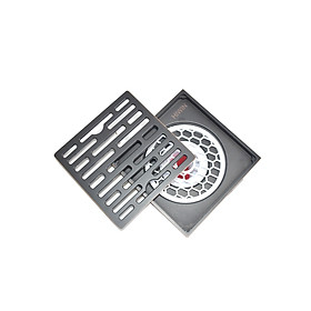 Mua Thoát sàn ngăn mùi bằng đồng mạ đen sần sang trọng Hiwin FD-1408