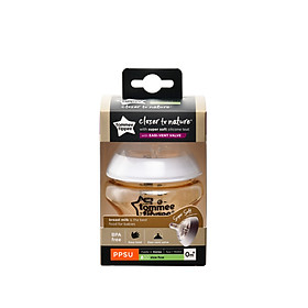 Bình sữa ty siêu mềm tự nhiên Tommee Tippee Closer to Nature PPSU 150ml (bình đơn)