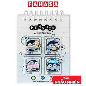 Sổ Lò Xo Teen A7 - 160 Trang 80gsm - Depai A7-994-5 (Mẫu Bìa Giao Ngẫu Nhiên)