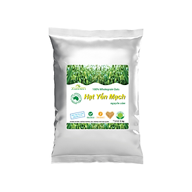 Hạt Yến Mạch Nguyên Cám Úc Xuân An [ko đường] Túi 3Kg[hạt nguyên chưa cán](Giảm 20%)