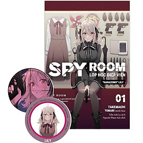 SPY ROOM - Lớp Học Điệp Viên - Tập 1 Hanazono Lily - Tặng Kèm Bookmark Tròn