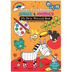 Magic Paint Palette - Jungle & Animals - NORTH PARADE PUBLISHING LTD