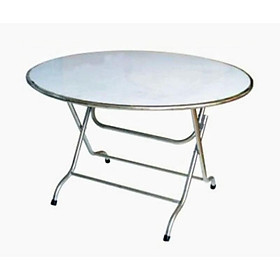 Mua ( Hàng Chất Lượng) Bàn tròn 1M2 inox 100