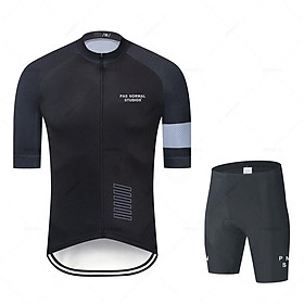 Mới PNS Đội 2023 Nam Ngắn Tay Mùa Hè Đi Xe Đạp Jersey Bộ MTB Maillot Ropa Ciclismo Xe Đạp Mặc Thoáng Khí Đi Xe Đạp Quần Áo Color: jersey set 8 Size: XXS