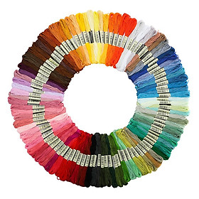 Cross Stitch String Cotton Sewing Skein Embroidery Thread Floss Kit