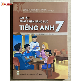 Sách - Bài tập phát triển năng lực Tiếng Anh 7