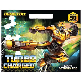 Hình ảnh sách Transformers Bumblebee Turbo Charged Giant Activity Pad