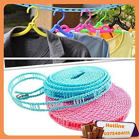 Mua Dây Phơi Đồ  Dây Phơi Quần Áo Thông Minh Có Lỗ Móc Loại 5M - Hàng Loại 1