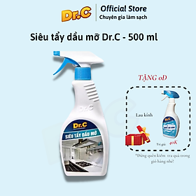 Siêu tẩy dầu mỡ Dr.C chính hãng ( TẶNG Lau kính Dr.C chính hãng)