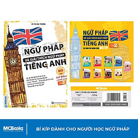 Sách - Ngữ Pháp Và Giải Thích Ngữ Pháp Tiếng Anh Cơ Bản Và Nâng Cao Tập 2 - Học Kèm App Online
