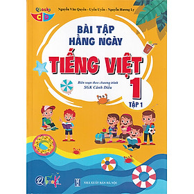 Sách – Bài tập hằng ngày Tiếng Việt 1 tập 1 (Biên soạn theo chương trình sgk Cánh diều)