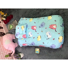 Đệm hai lớp 70x110 tháo được cho beTặng kèm gối cho bé yêu