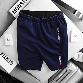 Quần thể thao Sport chất liệu thun lạnh co giãn 4 chiều  - Xanh đen, Xanh đen