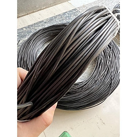 Mua 500G Dây nhôm uốn cây cảnh (5mm)  cây cảnh bonsai  dây màu đen mềm dể uốn  đầy đủ kích thước