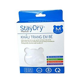 Khẩu trang trẻ em Gấu trúc StayDry