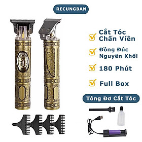 Tông đơ cắt tóc chấn viền không dây đa năng, hớt tóc, cạo râu, bấm viền chuyên nghiệp