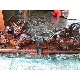 Mua tỳ hưu gỗ Cẩm 20cm