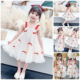VT59Size90-130 (9-27kg)Váy đầm bé gái - Kiểu dáng công chúaThời trang trẻ Em hàng quảng châu