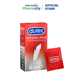 Bao cao su Durex Fetherlite Ultima (Hộp 12 Cái)