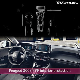 Peugeot 2008 PPF TPU nội thất chống xước tự hồi phục STARFILM