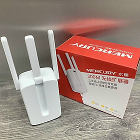 Bộ Thiết Bị Kích Sóng WIFI 3 Râu MERCURY - Thiết Lập Dễ Dàng Và Nhanh Chóng - Hàng Nhập Khẩu