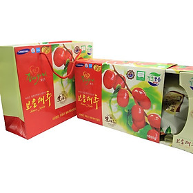 Đặc Sản Kon Tum - Hộp 1Kg Táo Đỏ Hàn Quốc Hàng Khô Quả To Sạch Đẹp - OCOP 3 Sao