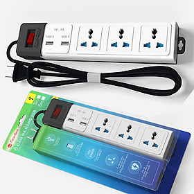 Mua Ổ cắm kéo dài đa năng USB 3m-5m chính hãng Rạng Đông Model: OC02.USB 3C/3M/10A