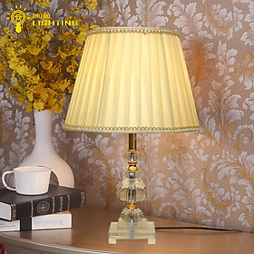Mua Đèn Ngủ Để Bàn Thân PHA LÊ cao cấp DBPL3303   ánh sáng Led Trắng/Vàng Trang trí Phòng ngủ  Phòng khách  Đầu giường