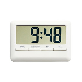 LCD Digital Alarm Clock Timer Large Time Manual Countdown for Cooking Shower Study Stopwatch Kitchen Magnetic Electronic Clock