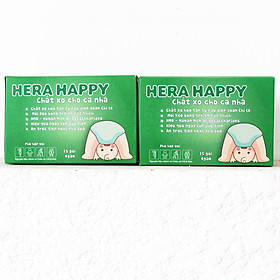 Combo 2 hộp Chất xơ hòa tan Hera Happy [CHÍNH HÃNG] - Chuyên hỗ trợ cho người bị táo bón