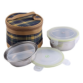 Hộp Inox Terra tròn