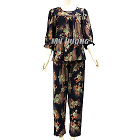 Bộ tole nhung trung niên 50-80kg