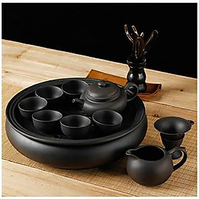 Mua Bộ ấm trà đạo gồm 8 chén có Khay đựng và đầy đủ phụ kiện sang trọng kèm theo