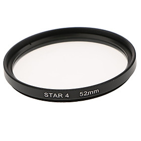 52mm Star 4 Point Cross Screen Filter Protector Cover for   Canon