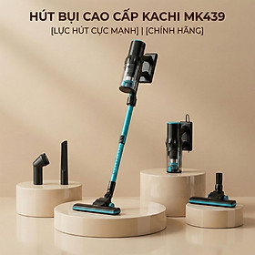 Máy Hút Bụi Cầm Tay Kachi MK439 – Lực Hút Mạnh 15.000Pa, Gọn Nhẹ, Hiệu Quả Tối Ưu - hàng chính hãng