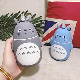 Bình Giữ Nhiệt Chân Không Thép Không Gỉ Totoro Chủ Đề Nước Người Phụ Nữ Cốc Giữ Nhiệt Màu Trẻ Em Quà Tặng - 01