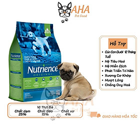 Thức Ăn Hạt Cho Chó Pug Nutrience Subzero Da Lông Bóng Mượt Bao 500g - 6 Loại Thịt Cá, Rau Củ, Trái Cây