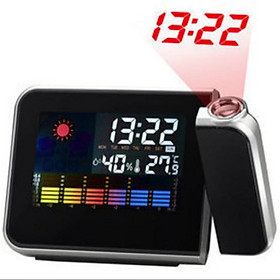 Mua Đồng Hồ Báo Thức kỹ thuật số với Màu Sắc Màn Hình ĐÈN LED Chiếu Đồng Hồ Bàn Buổi Sáng 206749